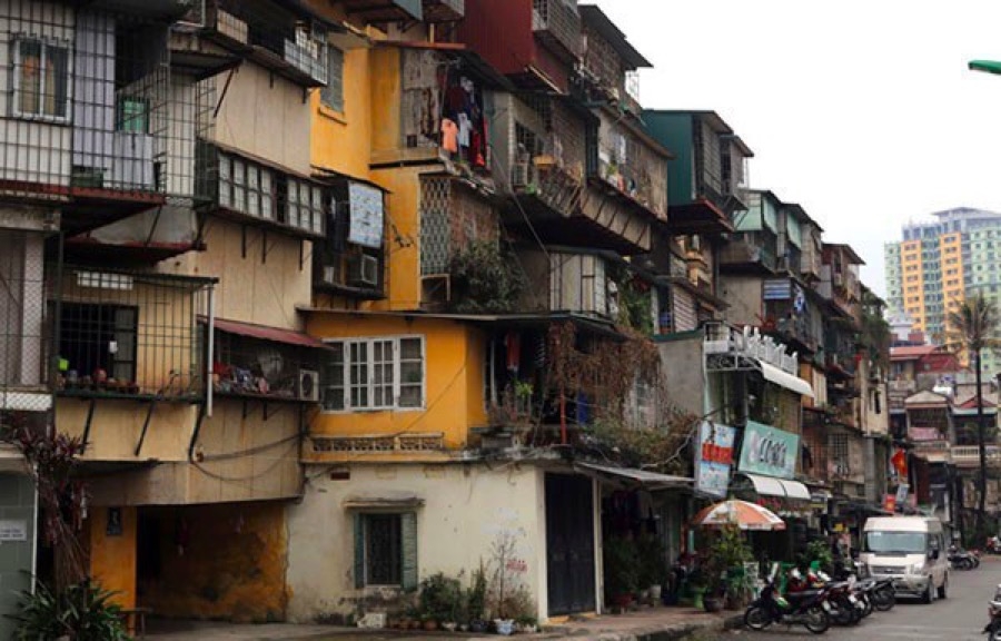 Hà Nội cải tạo lại chung cư cũ Thổ Quan