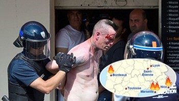 BẠO LỰC EURO 2016: Châu Âu thất thủ trong lòng nước Pháp