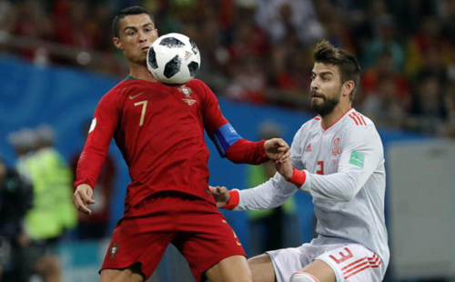 pique ronaldo co thoi quen an va de kiem da phat