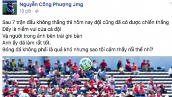 Mito Hollyhock thắng trận, Công Phượng thấy rối... trên Facebook