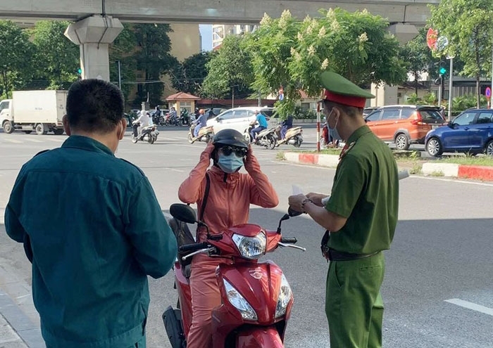 Hà Nội: Xử phạt 756 trường hợp vi phạm quy định phòng, chống dịch Covid-19
