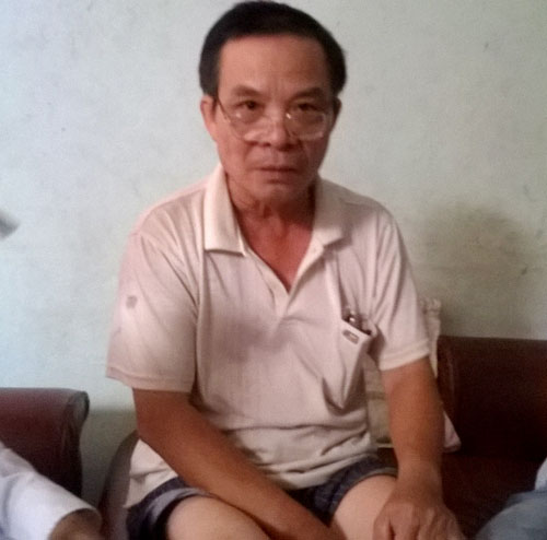 Người nhà nam thanh niên 