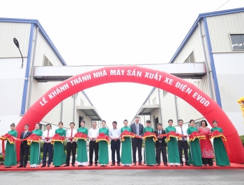 Tập đoàn Sơn Hà khánh thành nhà máy sản xuất xe điện EVgo tại Bắc Ninh