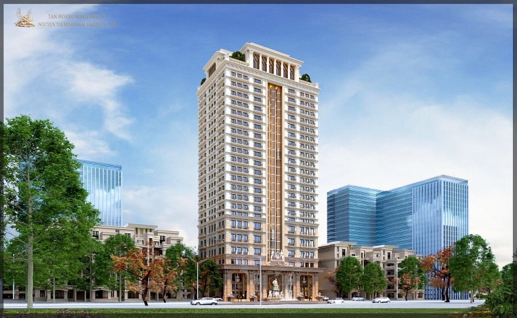 Tân Hoàng Minh động thổ toà cao ốc văn phòng tại đường Nguyễn Thị Minh Khai Tân Hoàng Minh động thổ toà cao ốc văn phòng tại đường Nguyễn Thị Minh Khai