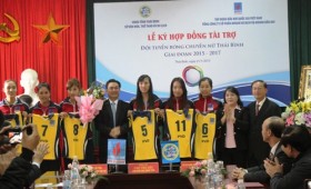 PV Drilling đồng hành cùng bóng chuyền nữ Thái Bình