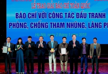 31 tác phẩm đạt giải “Báo chí với công tác đấu tranh phòng, chống tham nhũng, lãng phí”