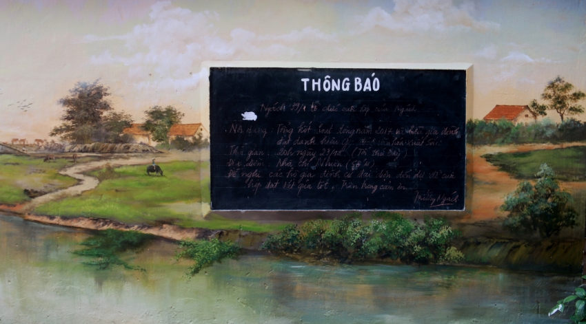 Khu tập thể đẹp ngỡ ngàng với tranh bích họa khu tap the dep ngo ngang voi tranh bich hoa