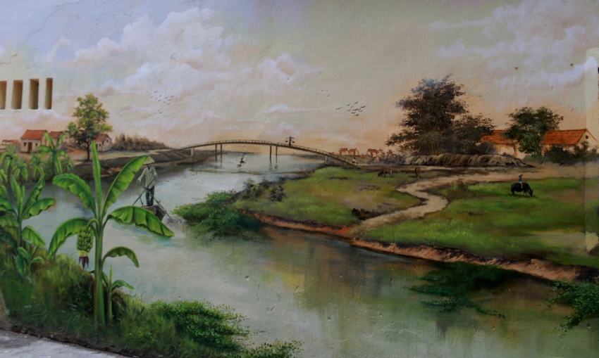 Khu tập thể đẹp ngỡ ngàng với tranh bích họa khu tap the dep ngo ngang voi tranh bich hoa