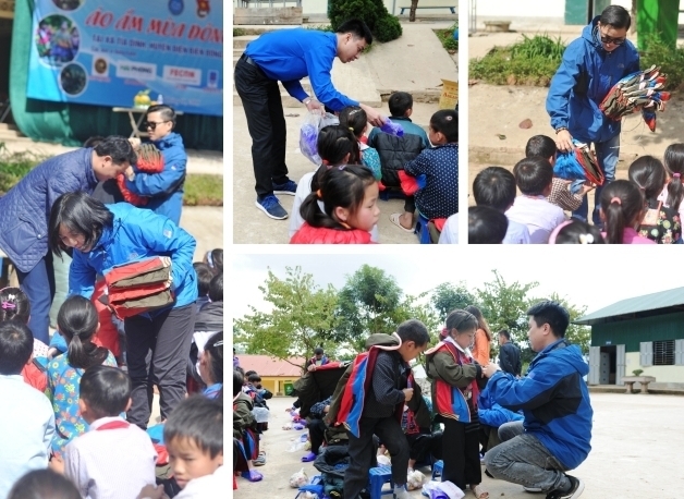 tuoi tre vpi mang ao am vung cao den voi hoc sinh vung cao dien bien