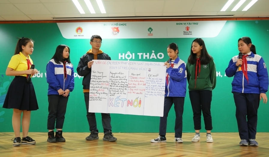 Đồng hành, làm bạn cùng thanh thiếu niên trên không gian mạng