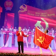 Đặc sắc chương trình nghệ thuật 'Mãi mãi niềm tin theo Đảng'