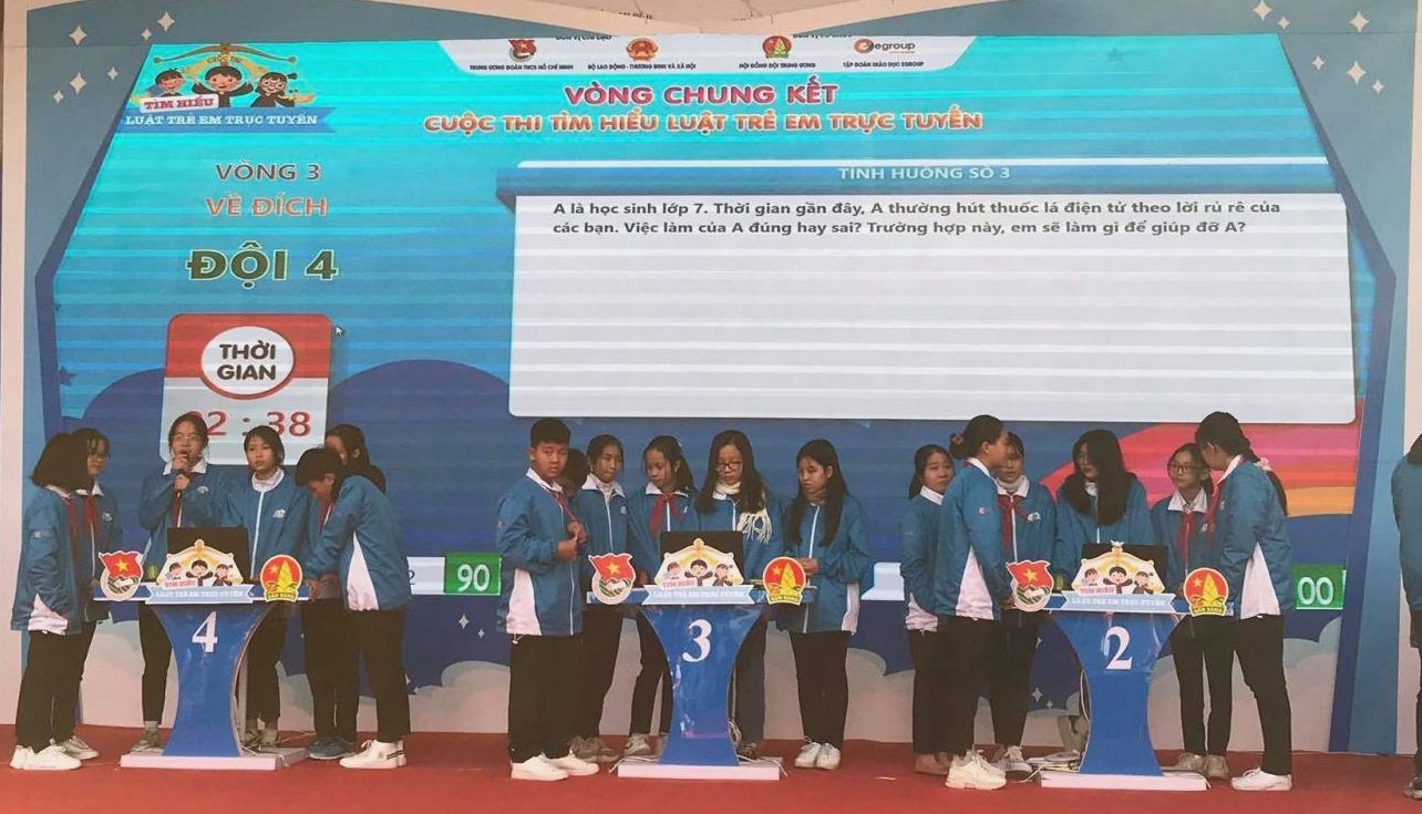 Trẻ em tìm hiểu Luật Trẻ em để tự bảo vệ mình