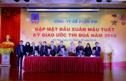 pvi gap mat dau xuan mau tuat va ky giao uoc thi dua nam 2018