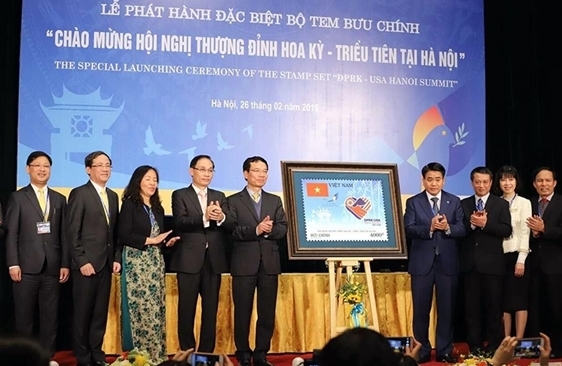 phat hanh tem chao mung hoi nghi thuong dinh hoa ky trieu tien tai ha noi