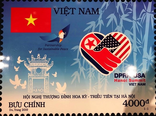 phat hanh tem chao mung hoi nghi thuong dinh hoa ky trieu tien tai ha noi