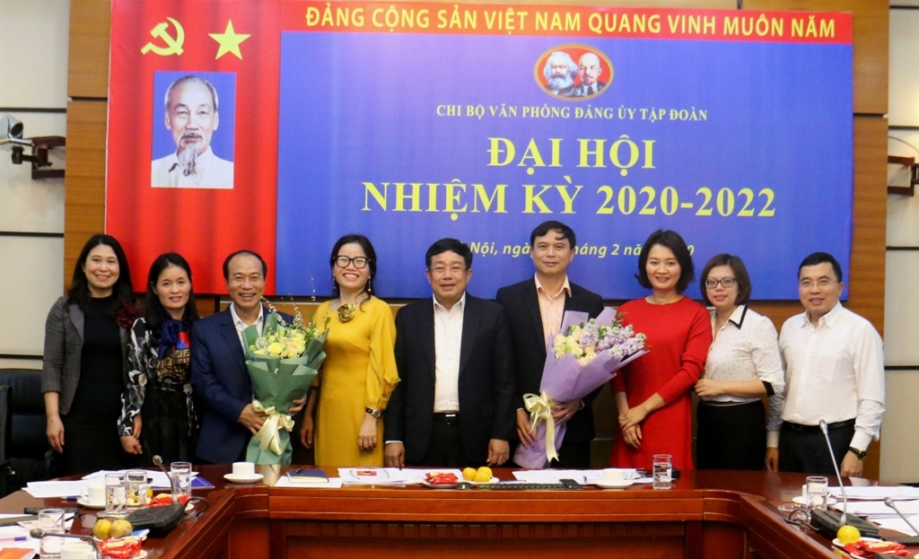 dai hoi chi bo van phong dang uy tap doan nhiem ky 2020 2022