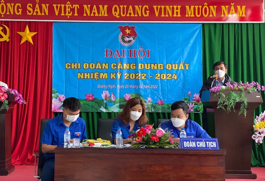 Đại hội Đoàn Thanh niên Công ty PTSC Quảng Ngãi nhiệm kỳ 2022 - 2024