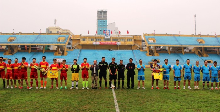 doan thanh nien petrosetco giao huu bong da cung tong cuc an ninh