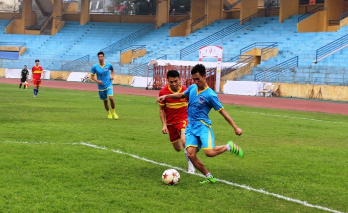 doan thanh nien petrosetco giao huu bong da cung tong cuc an ninh