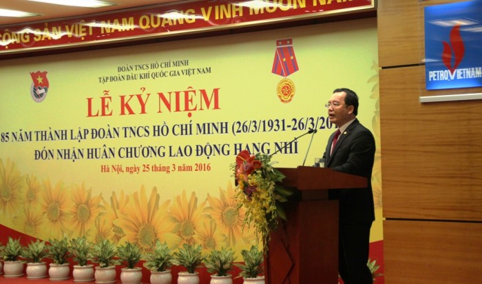 doan thanh nien pvn don nhan huan chuong lao dong hang nhi
