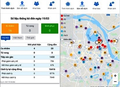 giam sat nguoi phai cach ly do covid 19 qua ung dung ha noi smart city