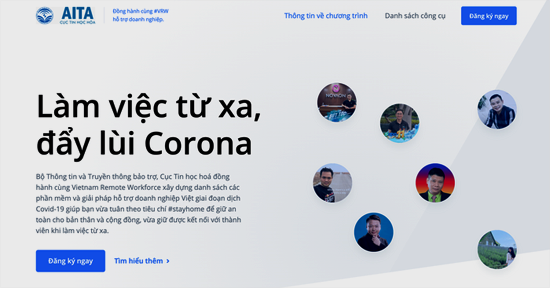 ra mat web ho tro doanh nghiep viet trong giai doan dich covid 19