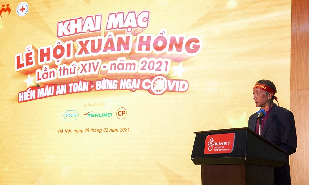 Lễ hội Xuân hồng 2021: “Hiến máu an toàn - Đừng ngại Covid”
