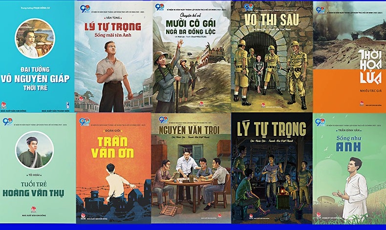 Ra mắt bộ ấn phẩm về các anh hùng tuổi trẻ Việt Nam