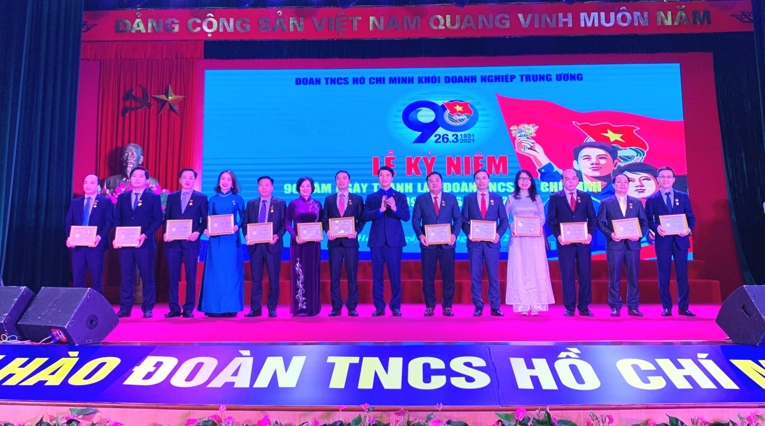 5 tập thể, cá nhân của Đoàn Thanh niên Tập đoàn Dầu khí Quốc gia Việt Nam được tuyên dương