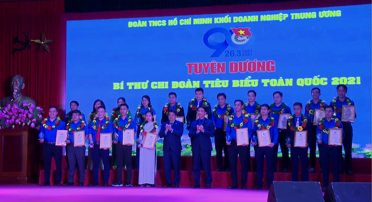 5 tập thể, cá nhân của Đoàn Thanh niên Tập đoàn Dầu khí Quốc gia Việt Nam được tuyên dương