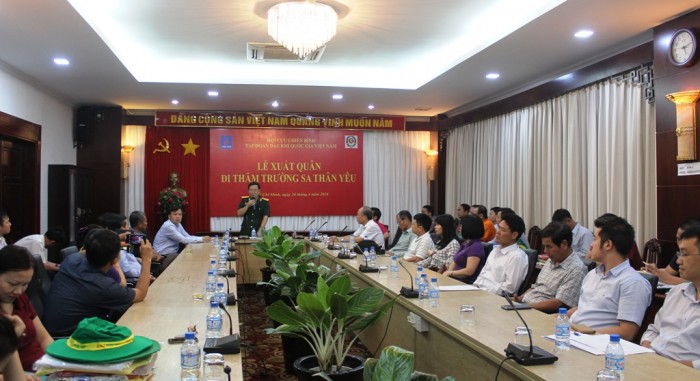 hoi cuu chien binh pvn to chuc ra quan vi truong sa than yeu