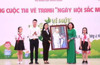 Phát động cuộc thi vẽ tranh “Vì một Việt Nam xanh”