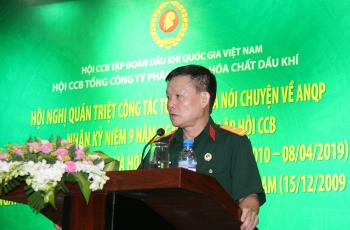 Hội CCB Tập đoàn tổ chức Hội nghị quán triệt về công tác tư tưởng và nói chuyện truyền thống, an ninh quốc phòng