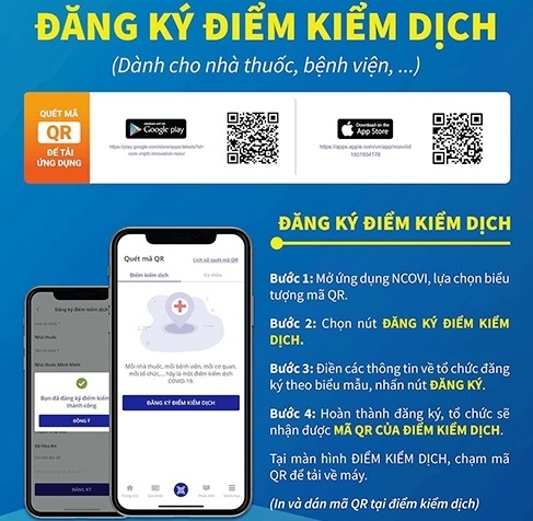Ứng dụng khai báo y tế tự nguyện NCOVI cập nhật phiên bản mới