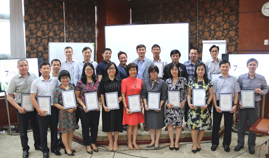 Petrovietnam tổ chức bế giảng khóa đào tạo “7 thói quen hiệu quả”