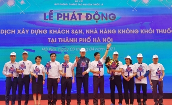Hà Nội: 200 khách sạn, nhà hàng cam kết không khói thuốc