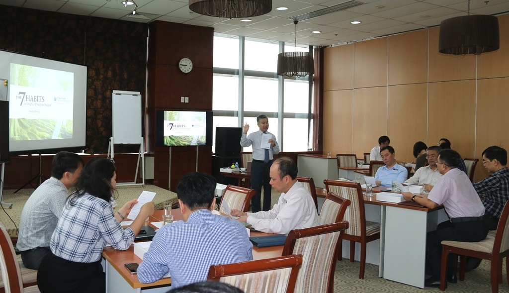 Petrovietnam khai giảng khóa đào tạo “7 thói quen hiệu quả” lớp thứ 4