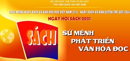 Ngày hội sách 2021: Sách - Sứ mệnh phát triển văn hóa đọc