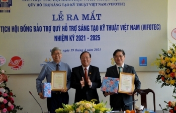 Ra mắt Chủ tịch Hội đồng Bảo trợ Quỹ Hỗ trợ Sáng tạo Kỹ thuật Việt Nam