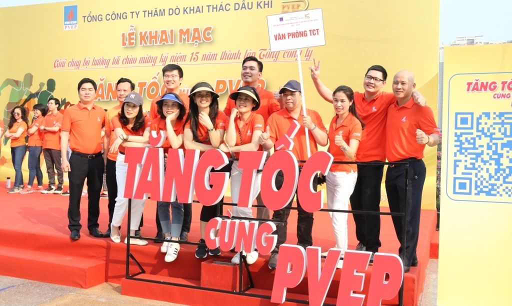 PVEP khai mạc giải chạy “Tăng tốc cùng PVEP”