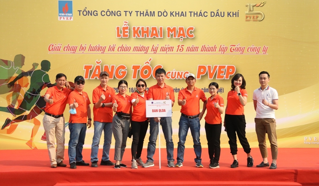 PVEP khai mạc giải chạy “Tăng tốc cùng PVEP”