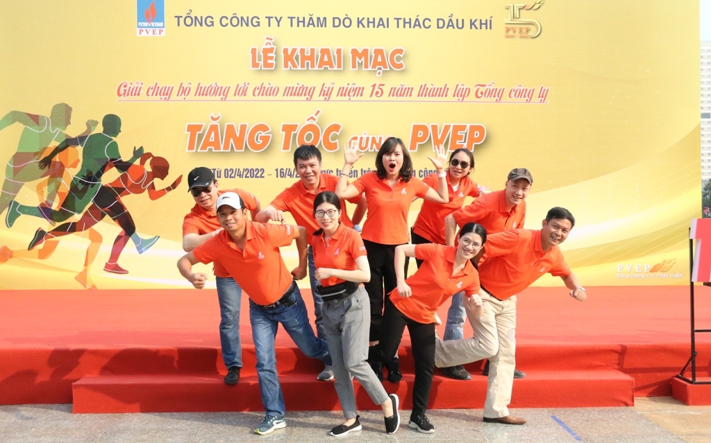 PVEP khai mạc giải chạy “Tăng tốc cùng PVEP”