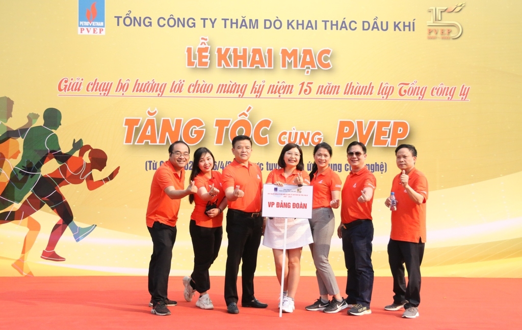 PVEP khai mạc giải chạy “Tăng tốc cùng PVEP”