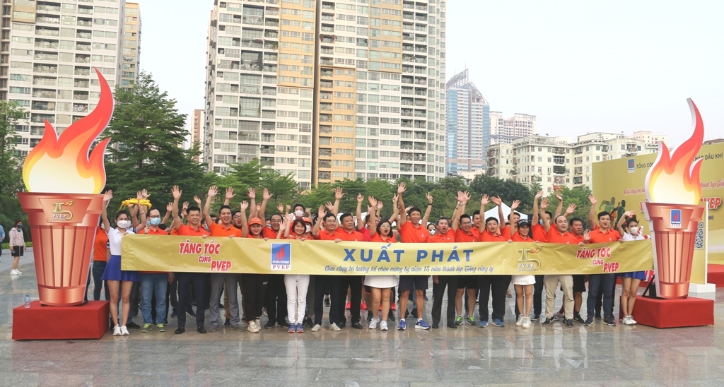 PVEP khai mạc giải chạy “Tăng tốc cùng PVEP”