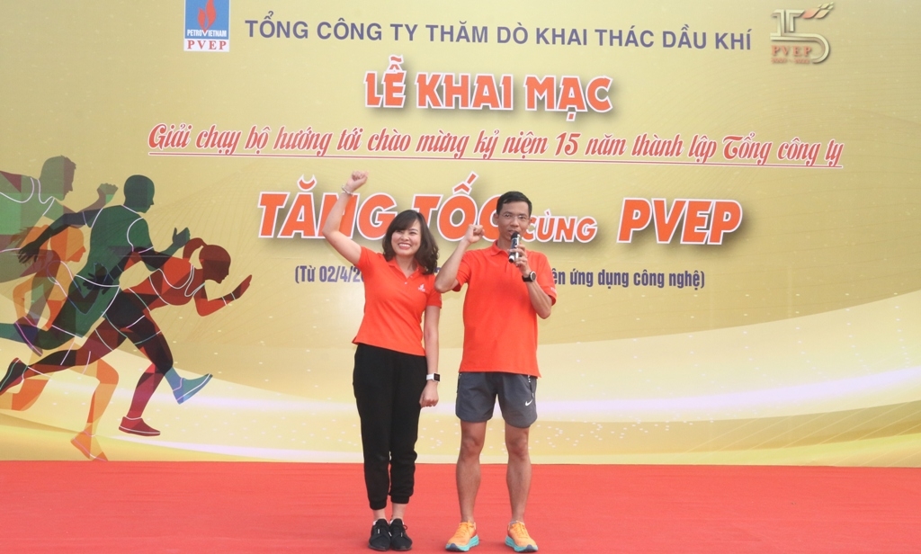 PVEP khai mạc giải chạy “Tăng tốc cùng PVEP” PVEP khai mạc giải chạy “Tăng tốc cùng PVEP”
