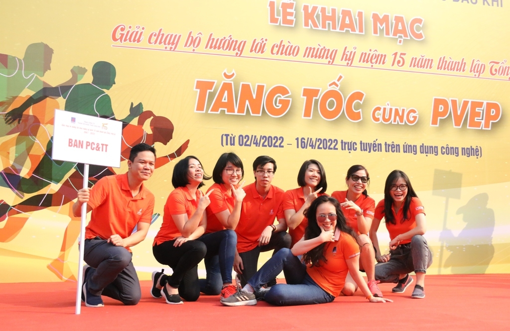 PVEP khai mạc giải chạy “Tăng tốc cùng PVEP”