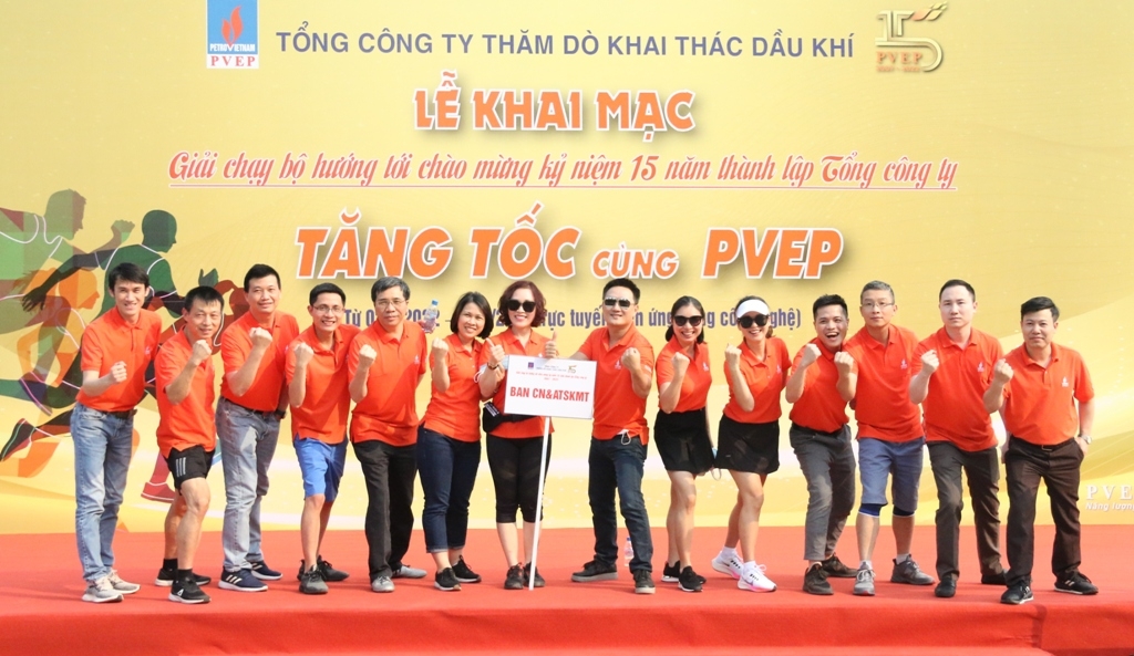 PVEP khai mạc giải chạy “Tăng tốc cùng PVEP”
