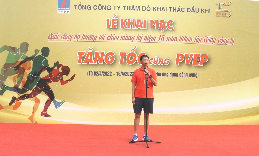 PVEP khai mạc giải chạy “Tăng tốc cùng PVEP” PVEP khai mạc giải chạy “Tăng tốc cùng PVEP”