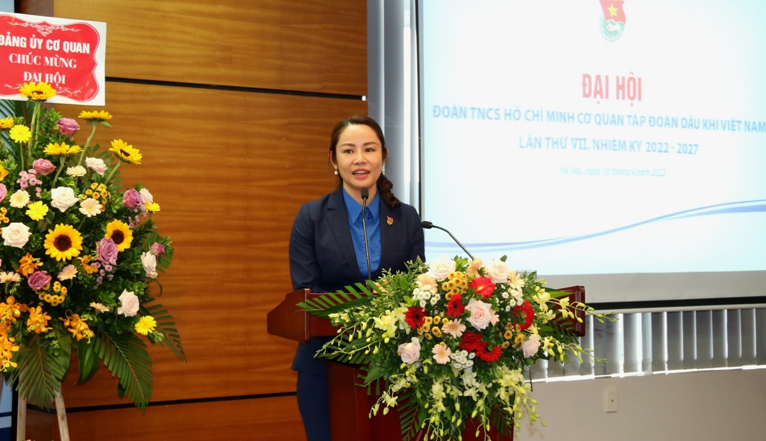 Đoàn Cơ quan Tập đoàn nhiệm kỳ 2022-2027 đem sức trẻ cống hiến cho sự phát triển bền vững của Petrovietnam