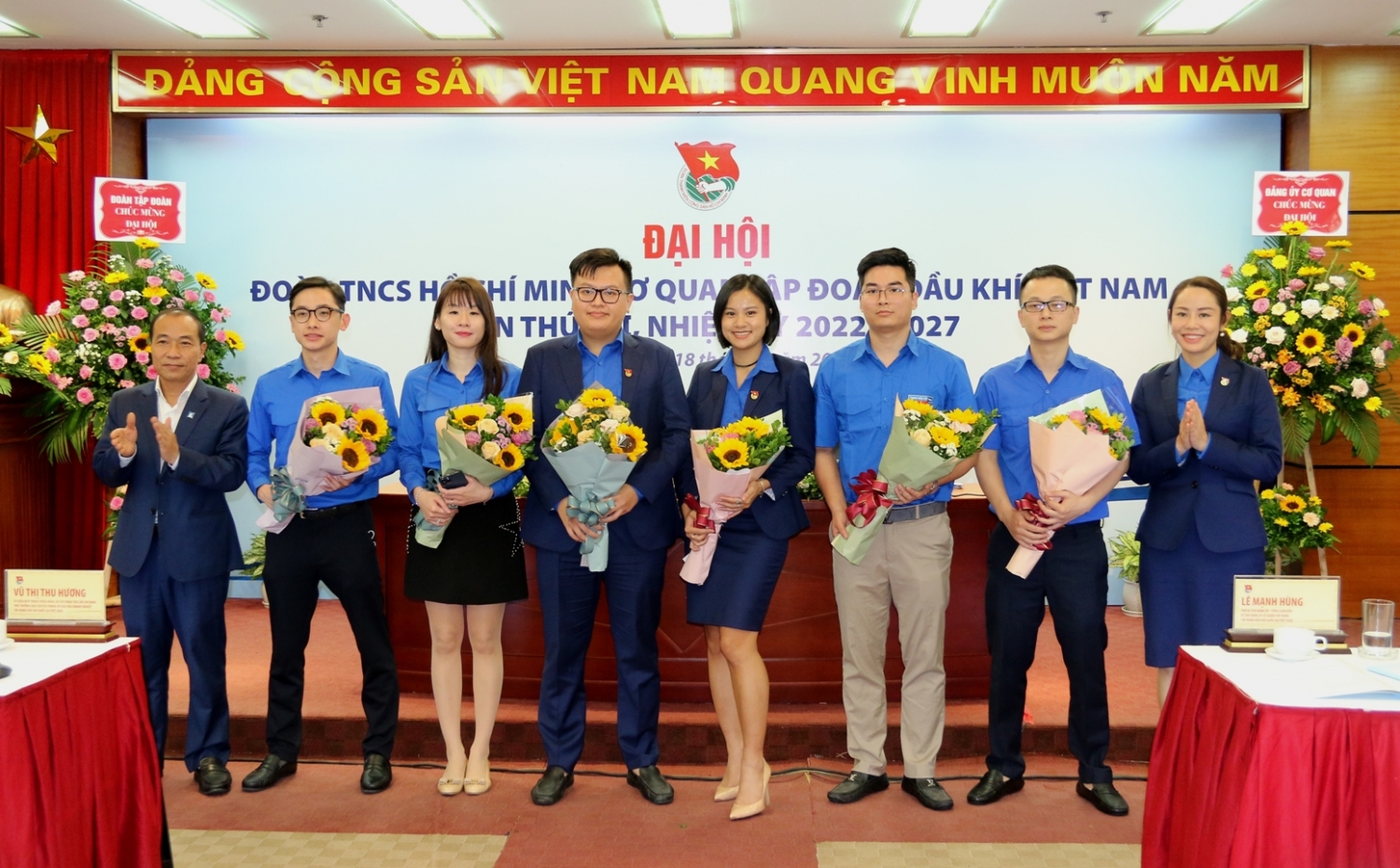 Đoàn Cơ quan Tập đoàn nhiệm kỳ 2022-2027 đem sức trẻ cống hiến cho sự phát triển bền vững của Petrovietnam